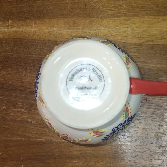 Yokohama Studios Footed Mug, Hand Painted, Flawless - Picture 2 of 6